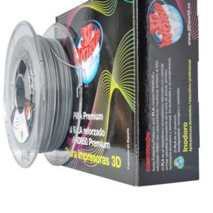 Filamento 3DWorld PLA Premium Color Gris nube 1000 gr